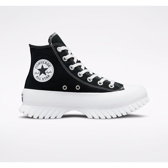 Converse Chuck Taylor All Star Lugged 2.0 Black White Unisex Sz M7.5 / W9.5 NEW - Picture 1 of 11